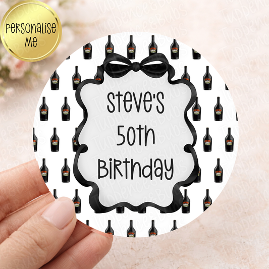 Irish Cream Themed Stickers