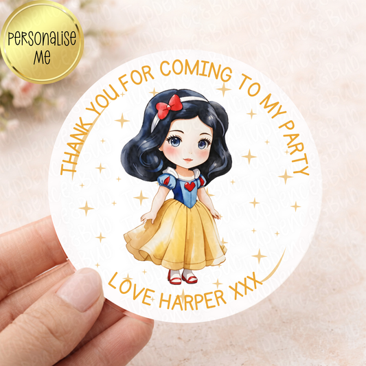 Snow White Inspired Stickers