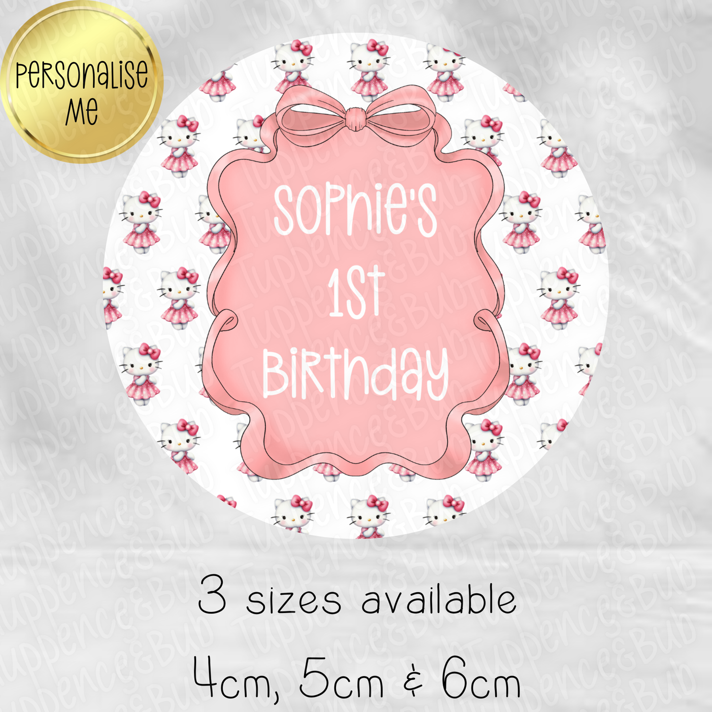 Hello Kitty Inspired Stickers