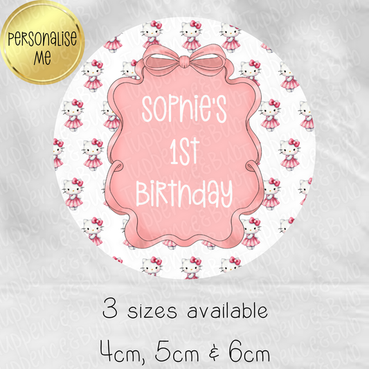 Hello Kitty Inspired Stickers