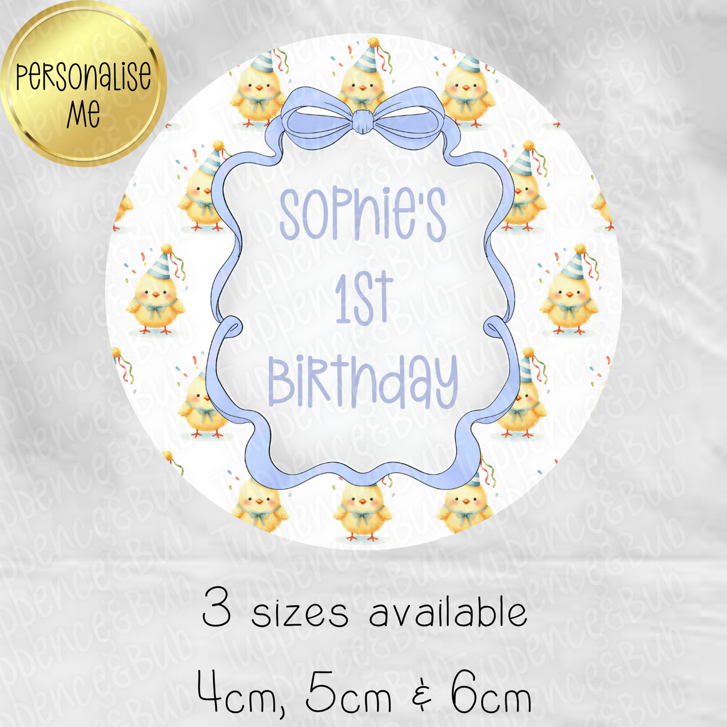 Chick Themed Stickers