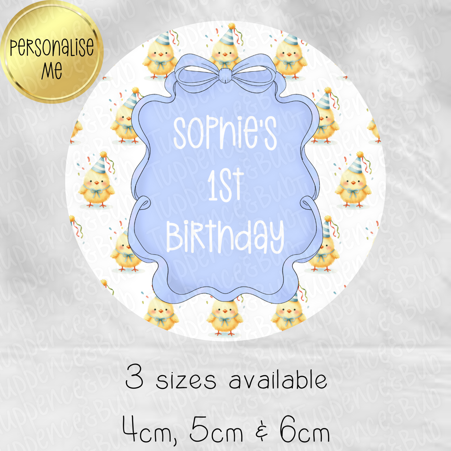 Chick Themed Stickers