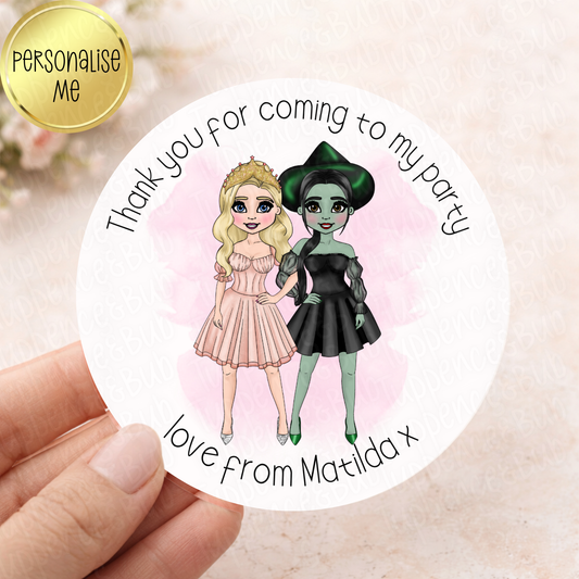 Green Witch Inspired Stickers