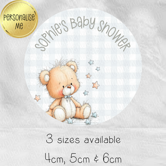 Bea Themed Baby Shower/Gender Reveal Stickers