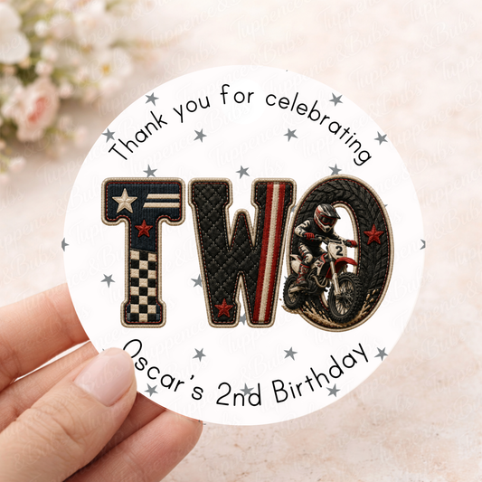 Motorbike Themed Stickers