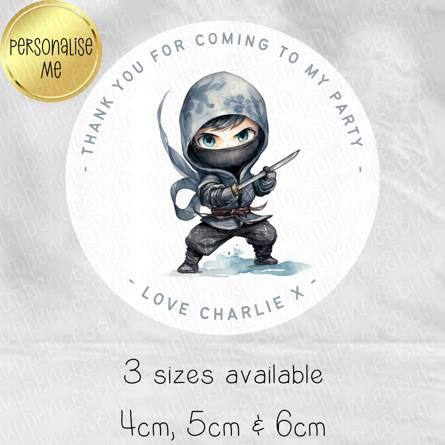 Ninja Style Stickers