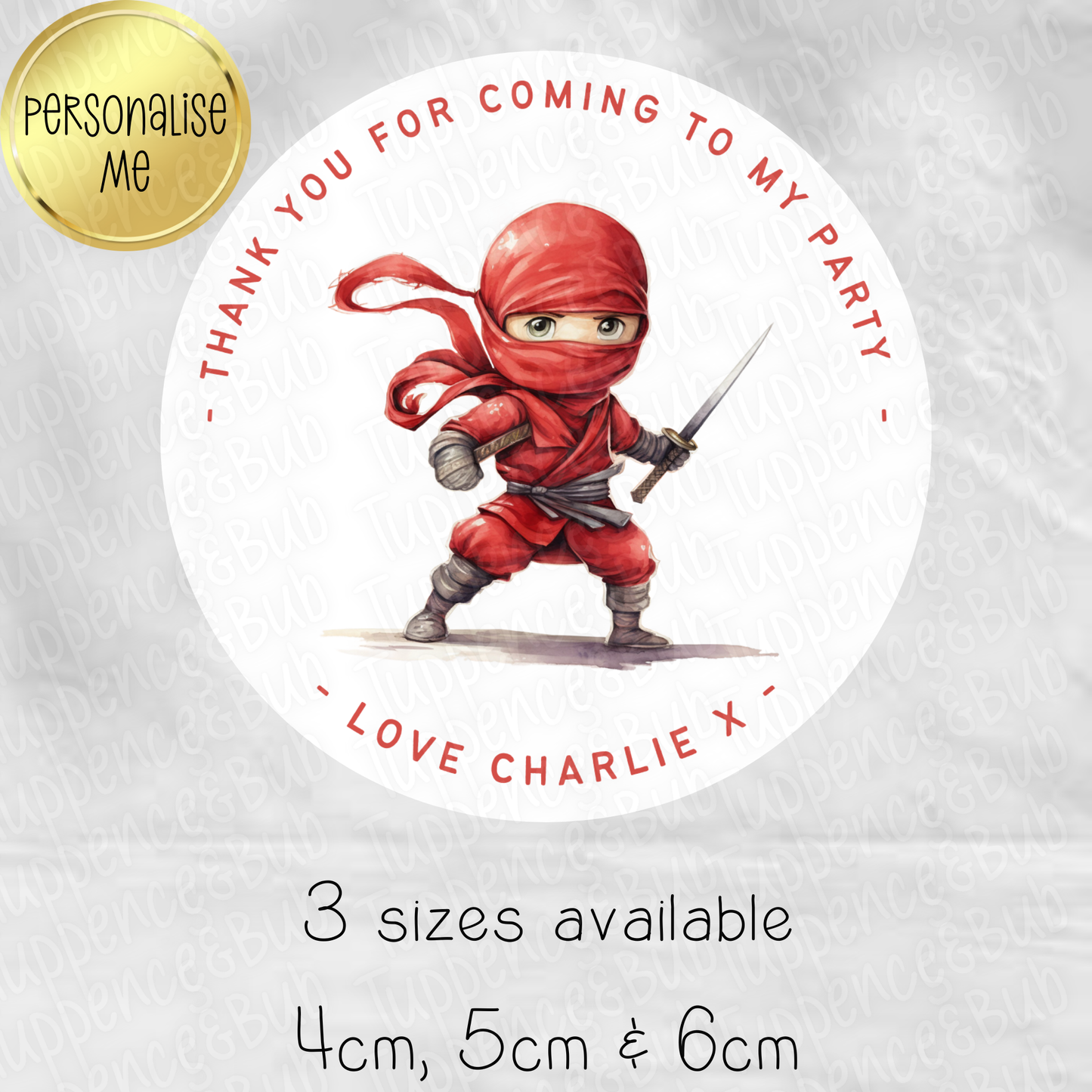 Ninja Style Stickers