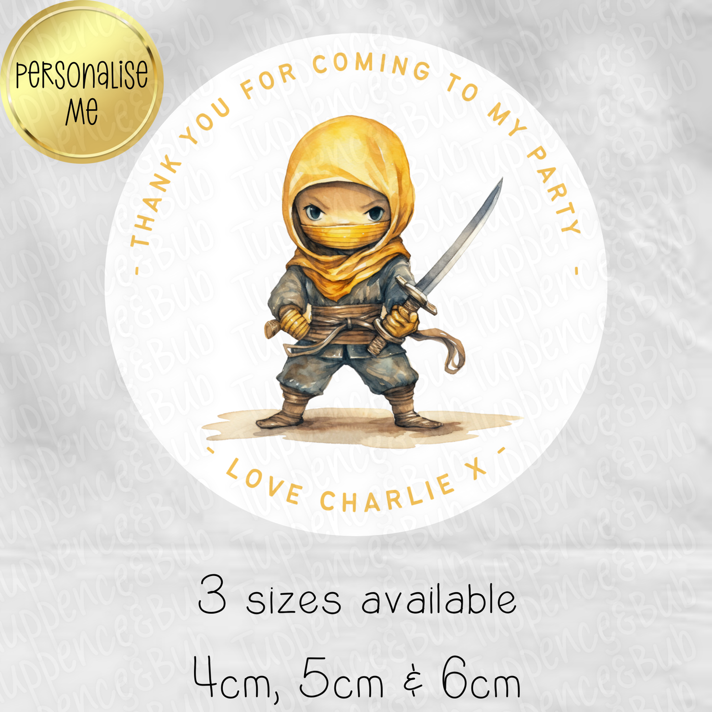 Ninja Style Stickers