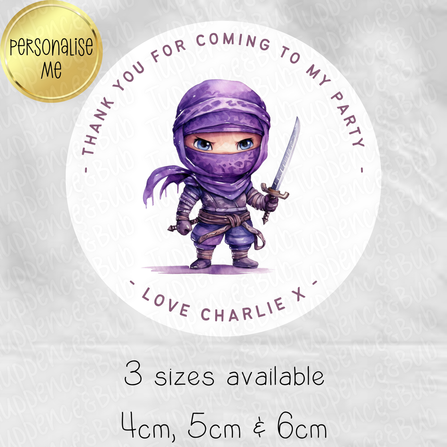 Ninja Style Stickers