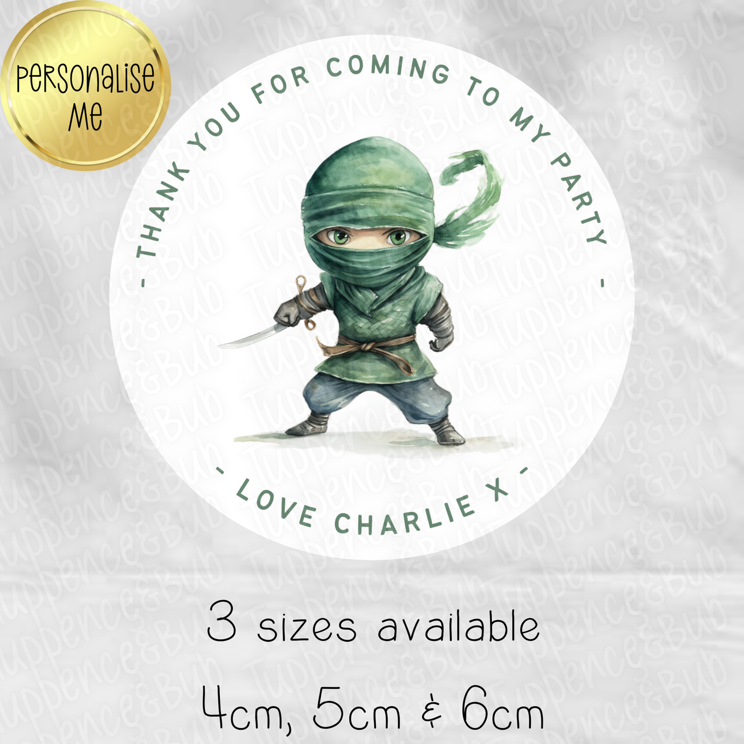 Ninja Style Stickers