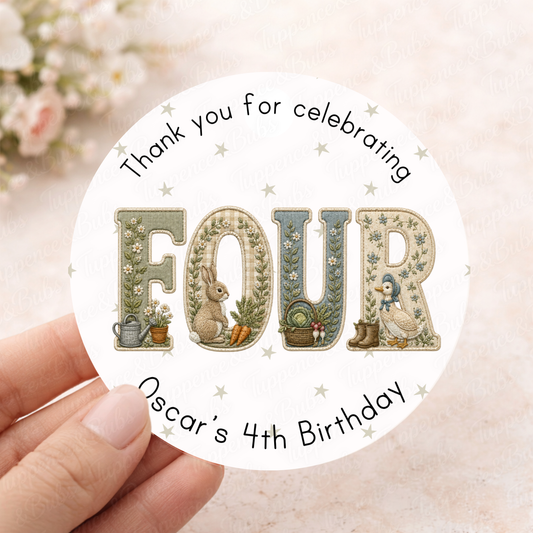 Woodland Themed Stickers