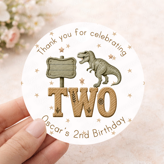 Dinosaur Themed Stickers