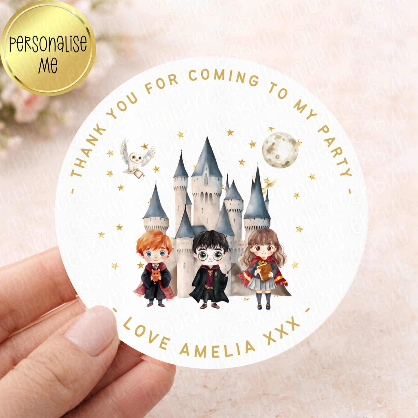 Wizard School Themed Stickers