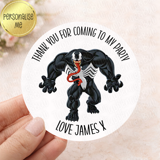 Venom Inspired Stickers