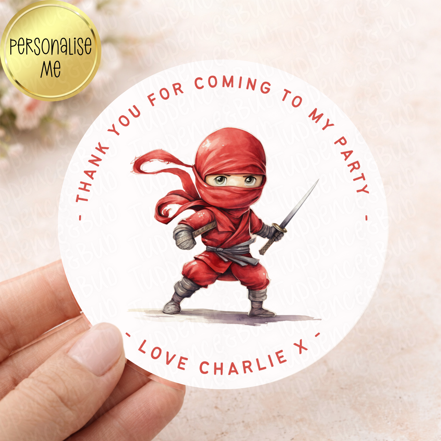 Ninja Style Stickers