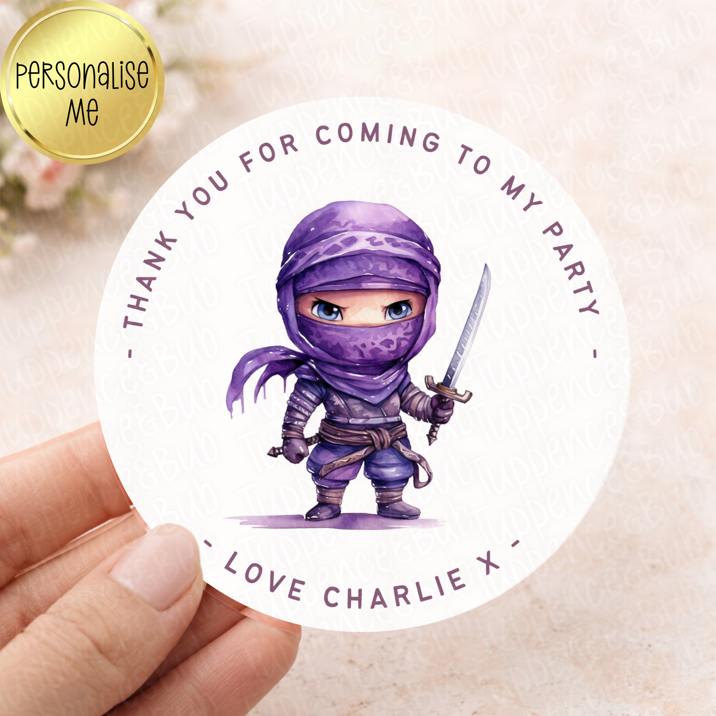 Ninja Style Stickers