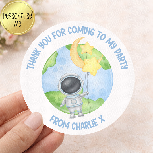 Astronaut Inspired Stickers