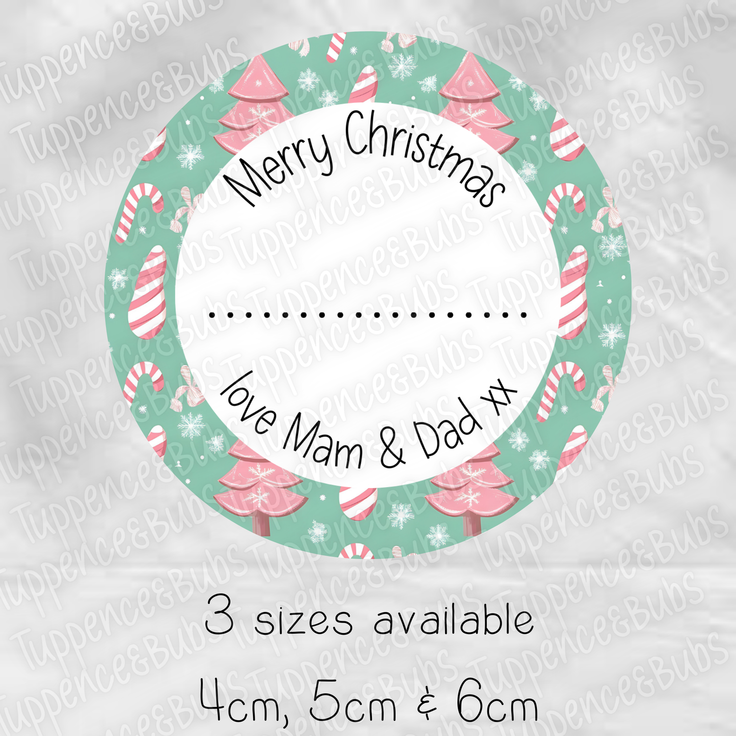 Christmas Themed Gift Labels - 3 Designs