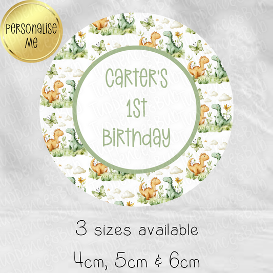 Dinosaur Themed Stickers