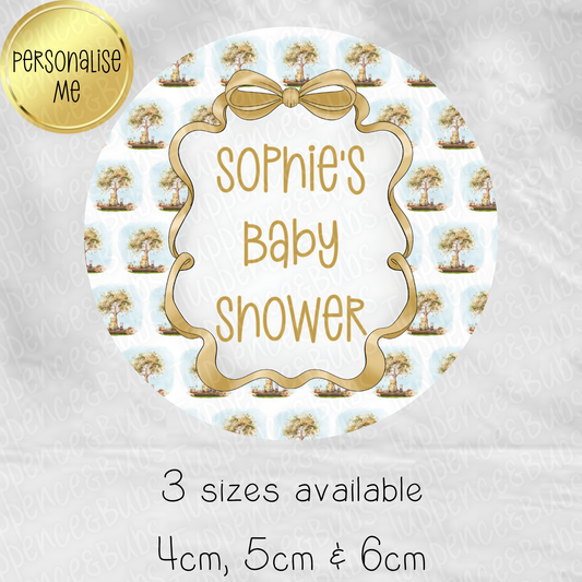 Pooh Bear Themed Stickers