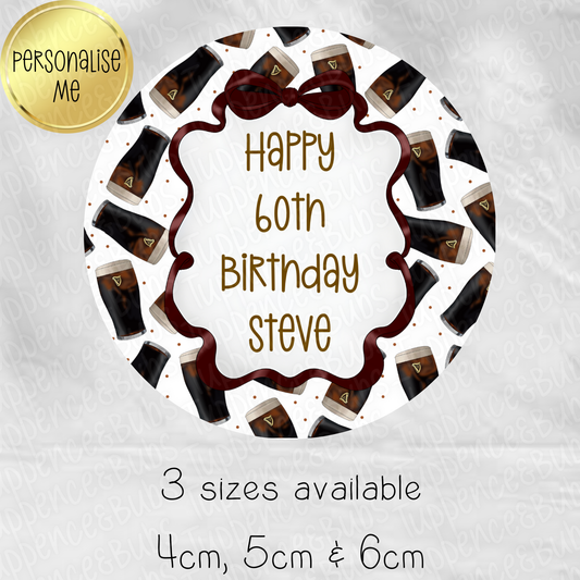 Guinness Themed Stickers