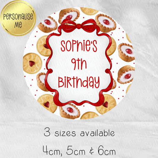 Jammy Biscuit Themed Sticker - 2 Designs