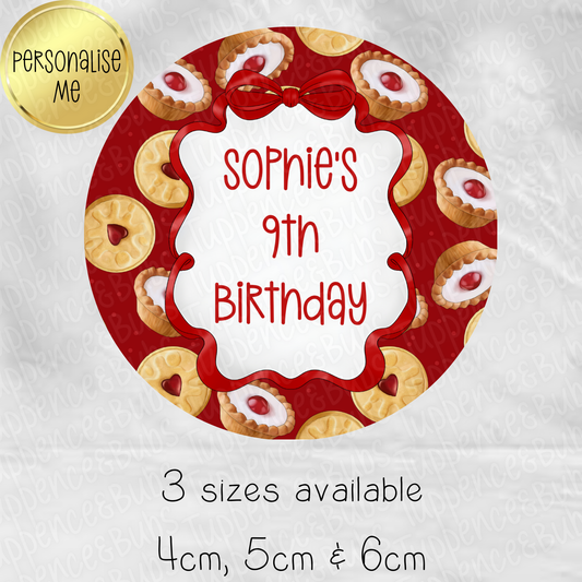 Jammy Biscuit Themed Sticker - 2 Designs