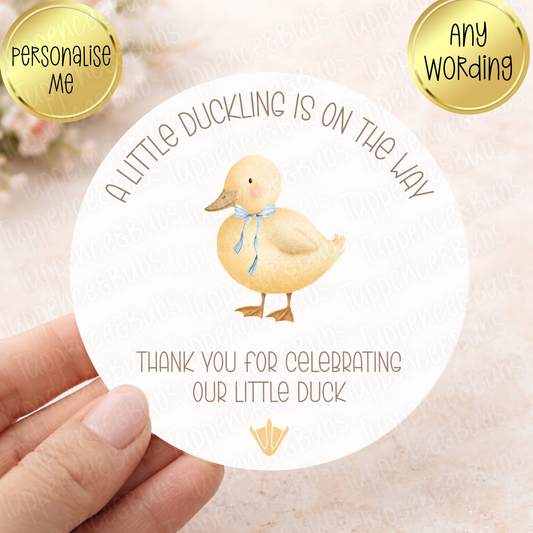 Duck Themed Baby Stickers