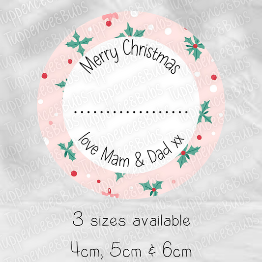 Christmas Themed Gift Labels - 3 Designs
