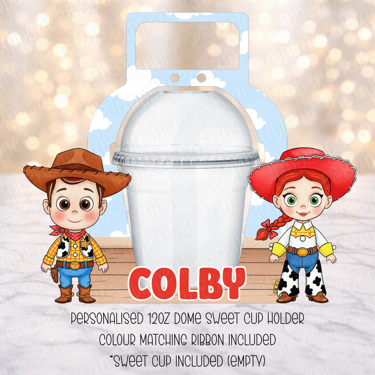 Toy Story Inspired Dome Sweet Holder