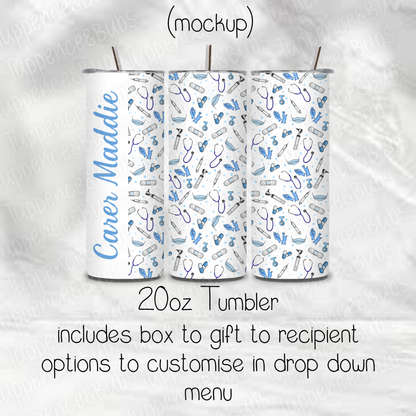 Nurse/Carer Themed 20oz Tumbler