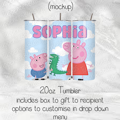 Pig Inspired Tumbler