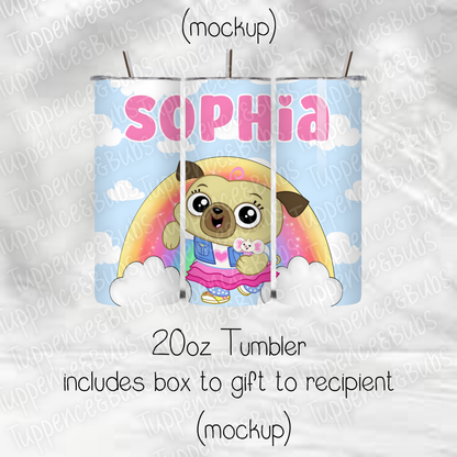 Chip & Potato Themed 20oz Tumbler