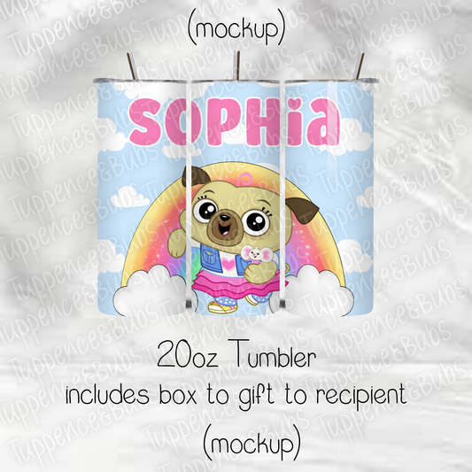 Chip & Potato Themed 20oz Tumbler