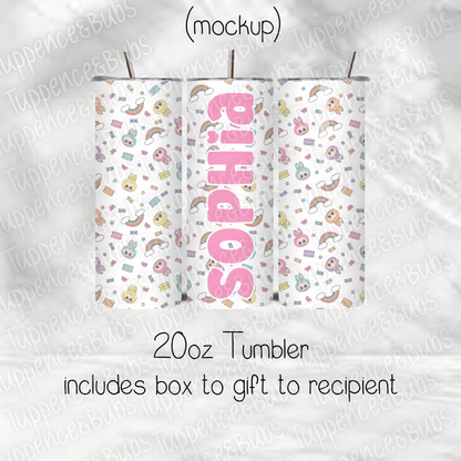 Monster Doll Themed Tumbler