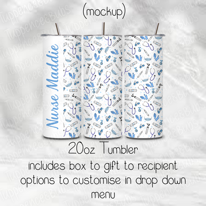 Nurse/Carer Themed 20oz Tumbler
