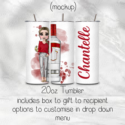Vodka Themed 20oz Tumbler
