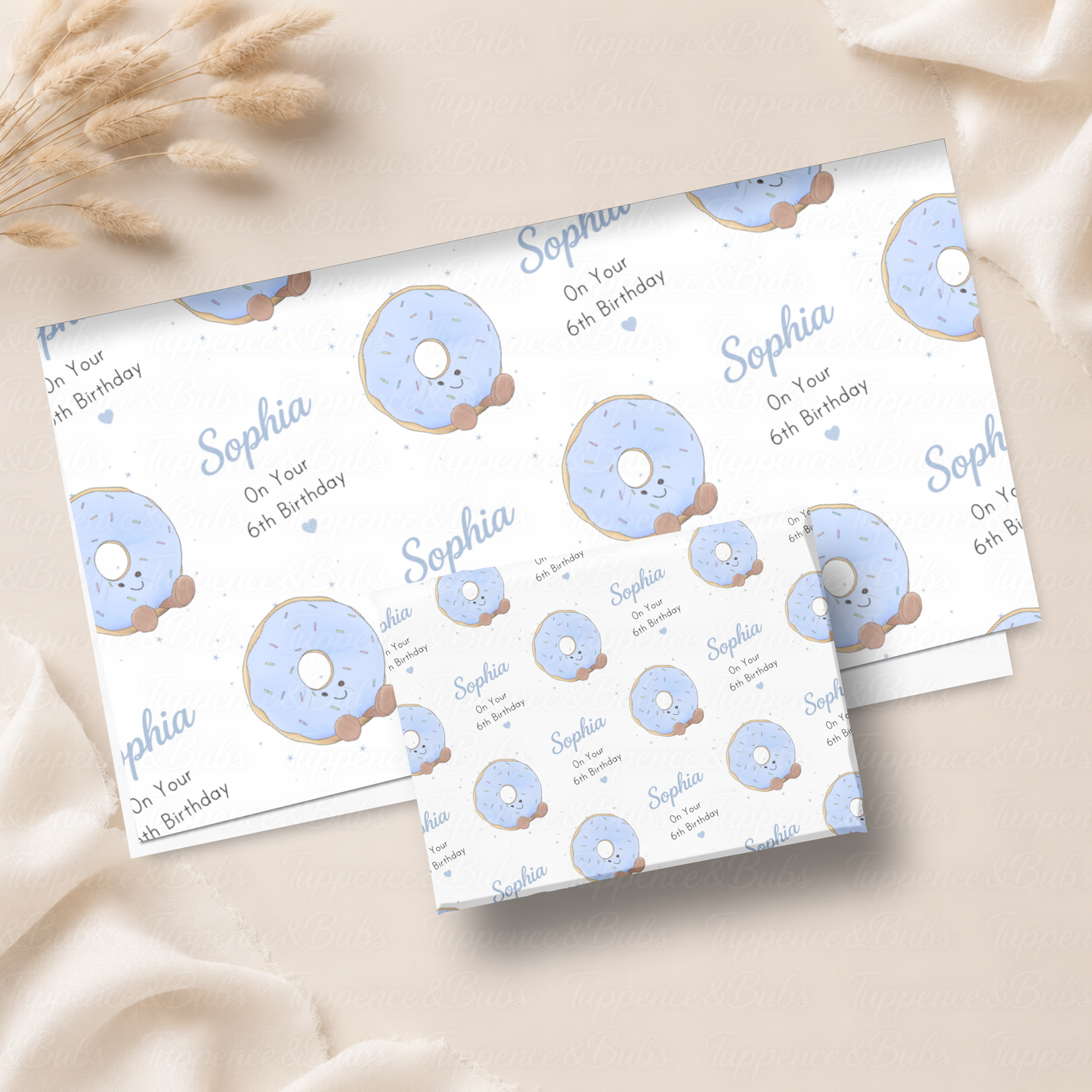 5 Sheets Doughnut Wrapping Sheets