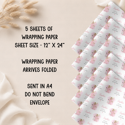 Pink Make Up Wrapping Sheets (5 Sheets)
