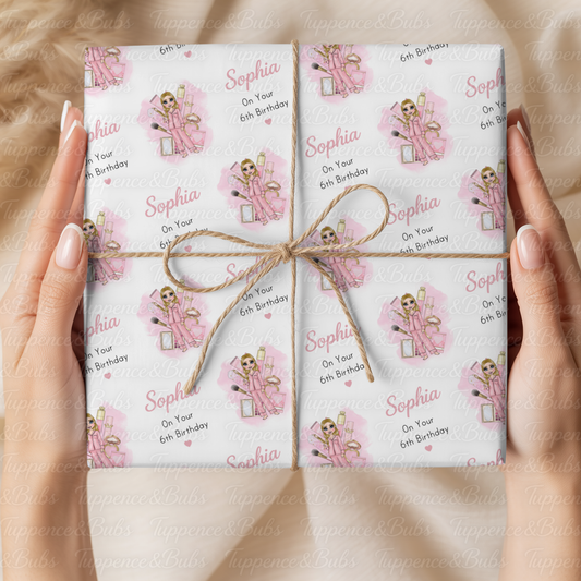 Pink Make Up Wrapping Sheets (5 Sheets)