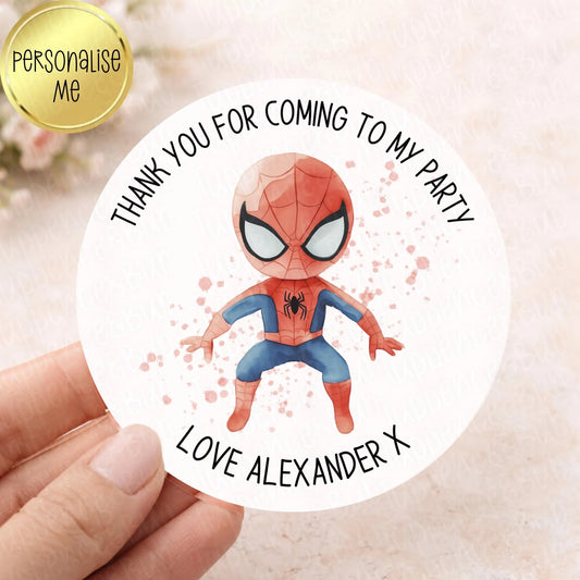 Spider Themed Stickers