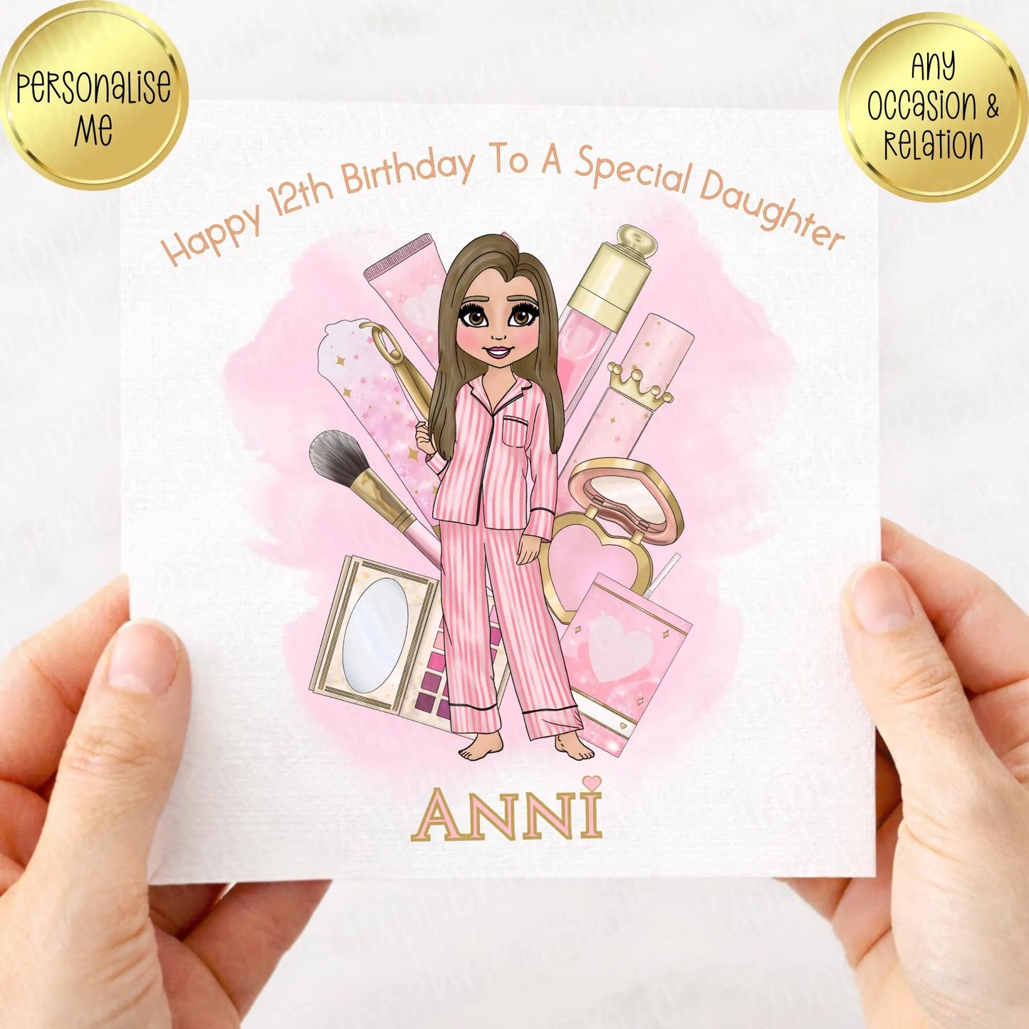 P Louise Inspired Birthday Card