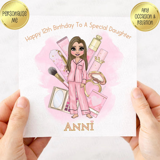 P Louise Inspired Birthday Card