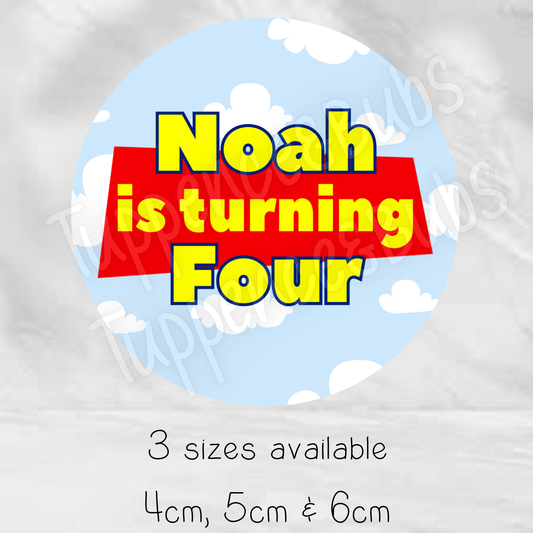 Toy Inspired Stickers - 2 Designs